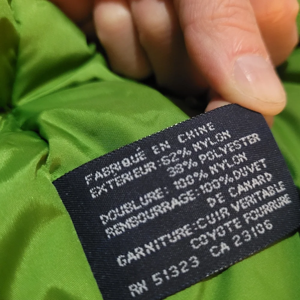 Vintage Náutica down jacket - Picture 4 of 4